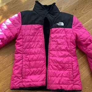 Girls reversible NorthFace jacket